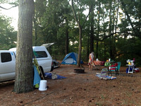 Our messy campsite by Jennie