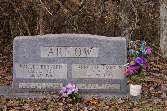 Harriette and Harold Arnow's farm