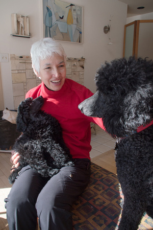 Maureen Banner and dogs
