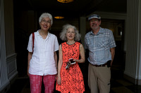 Mo, Susan, Michael at International House