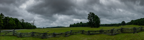 Appomattox in the rain