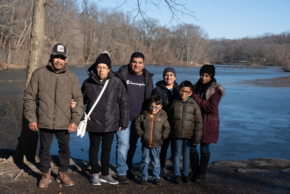 Bronx family loves the trail.  "it's ridiculous to pave it."
