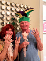 Linda and Steve celebrate 74.
